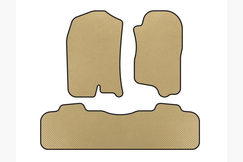 Chevrolet Tahoe 2007-2014 Tappetini EVA (2 File, 2007-2014, Beige) Image