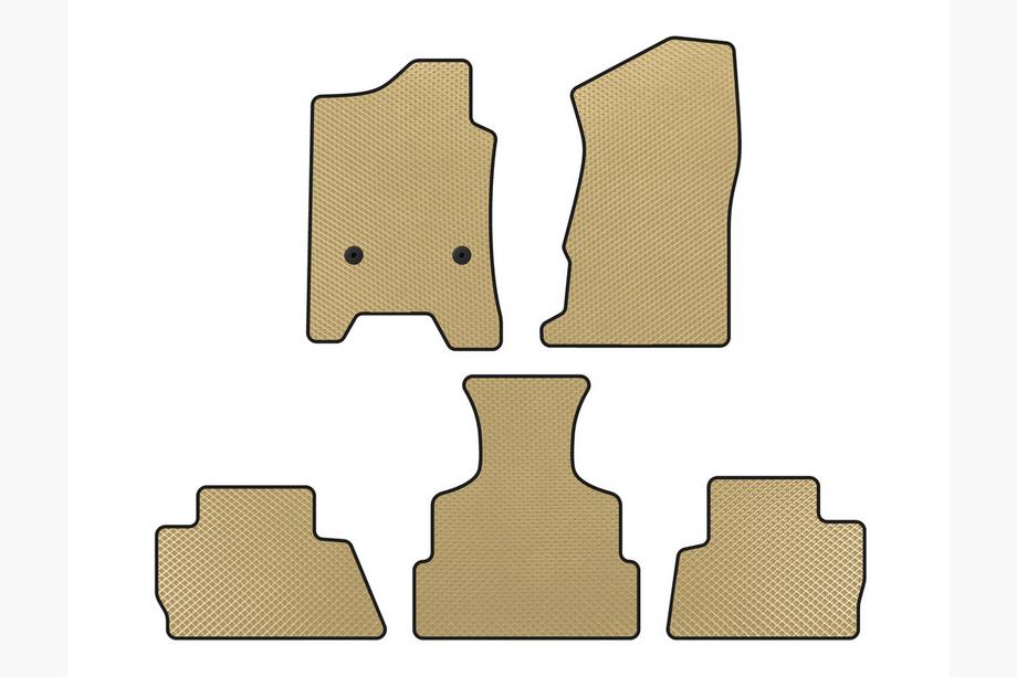 Chevrolet Tahoe 2014-2019 Tappetini EVA (2014-2020, Beige) Image