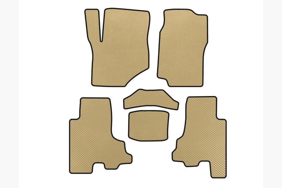 Chevrolet Trailblazer 2002-2012 Tappetini EVA (Beige) Image