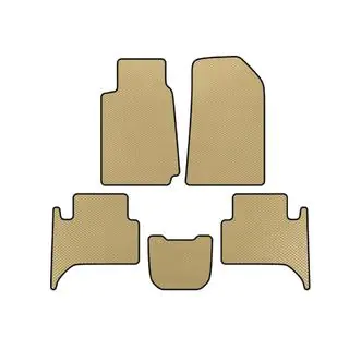 Tappetini EVA (2 File, Beige)