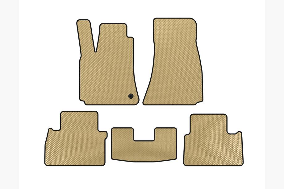 Chrysler C300 2004-2011 Tappetini EVA (SD, Beige) Image