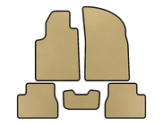 Citroen C-3 2002-2009 Tappetini EVA (Beige) foto 1
