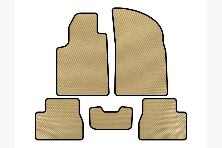 Citroen C-3 2002-2009 Tappetini EVA (Beige) Image