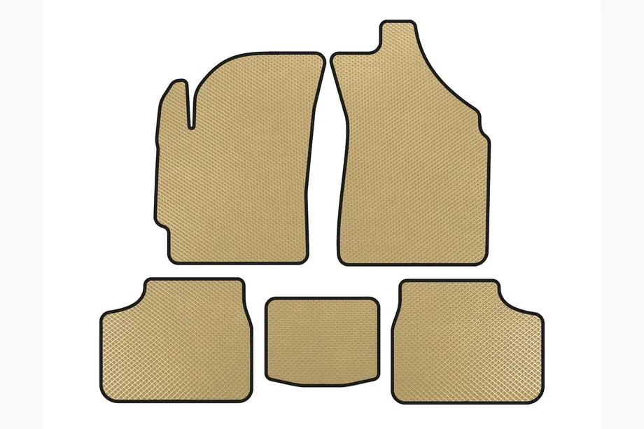 Daewoo Matiz 2009-2015 Tappetini EVA (Beige) Image