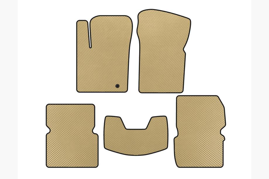 Dodge Avenger 2007-2014 Tappetini EVA (Beige) Image