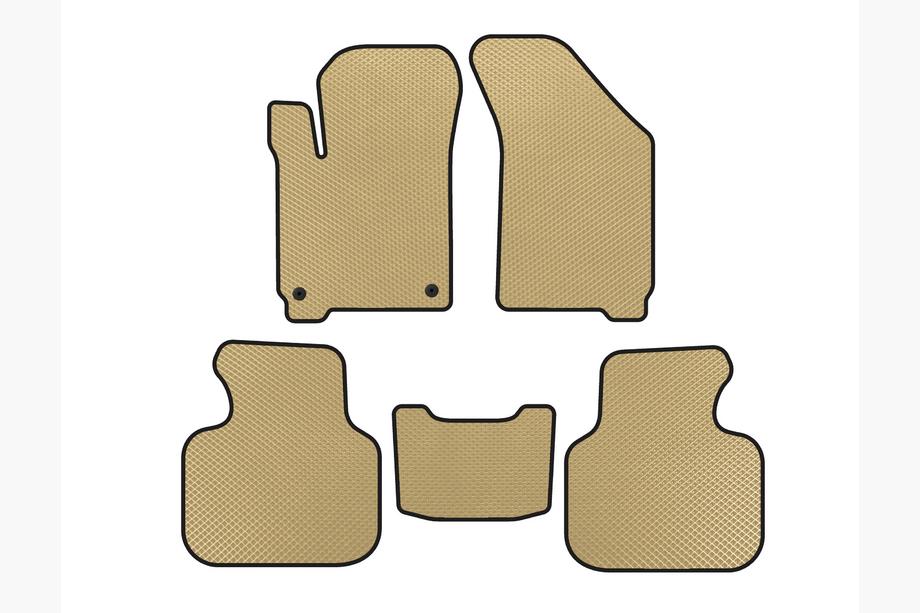 Dodge Journey 2008-2020 Tappetini EVA (2008-2011, Beige) Image