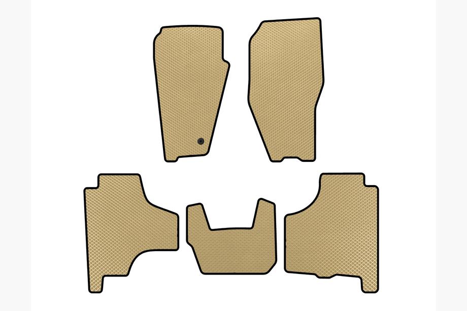 Dodge Nitro 2006-2011 Tappetini EVA (Beige) Image