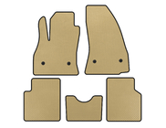 Fiat 500/500L 2013-2022 Tappetini EVA (per 500L, Beige) foto 1