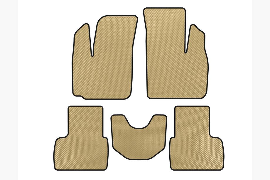 Fiat Doblo I 2001-2005 Tappetini EVA (Beige) Image