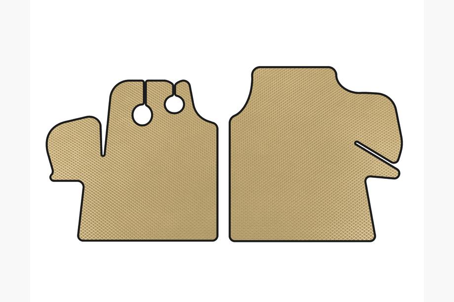 Fiat Ducato 1995-2006 Tappetini EVA (2002-2006, Beige) Image