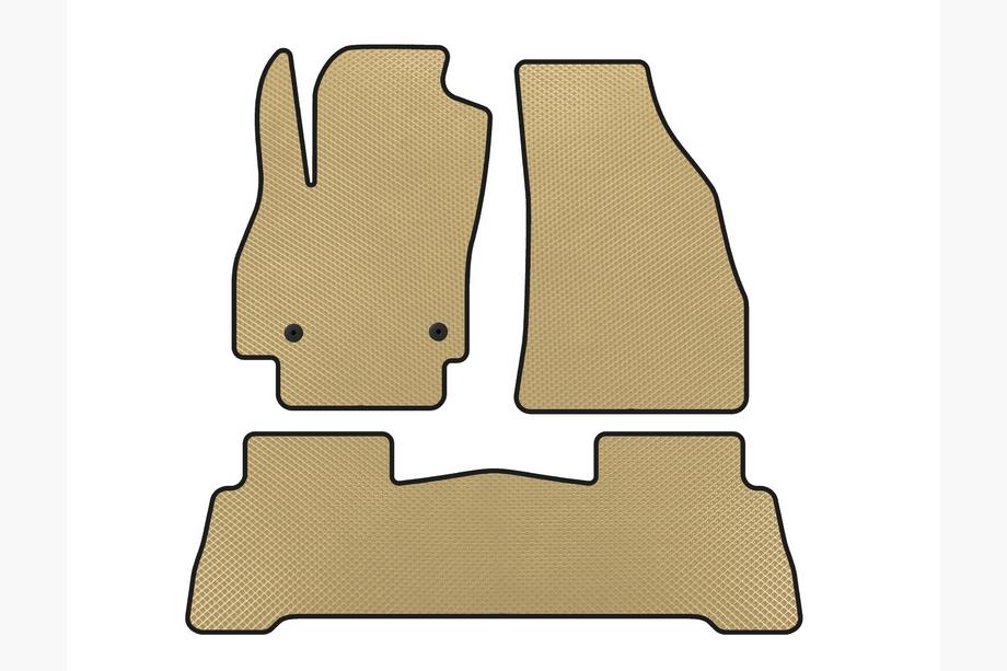 Fiat Fiorino/Qubo 2008-2024 Tappetini EVA (Per Fiorino, Beige) Foto 1