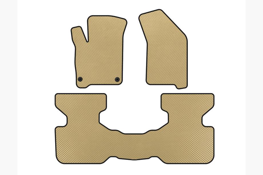 Fiat Freemont 2011-2016 Tappetini EVA (2011-2016, Beige) Image