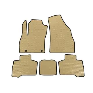 Tappetini EVA (per Qubo, 2016+, Beige)