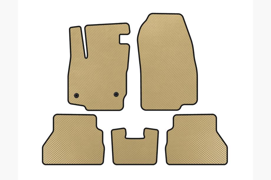 Ford B-Max 2012-2017 Tappetini EVA (Beige) Image