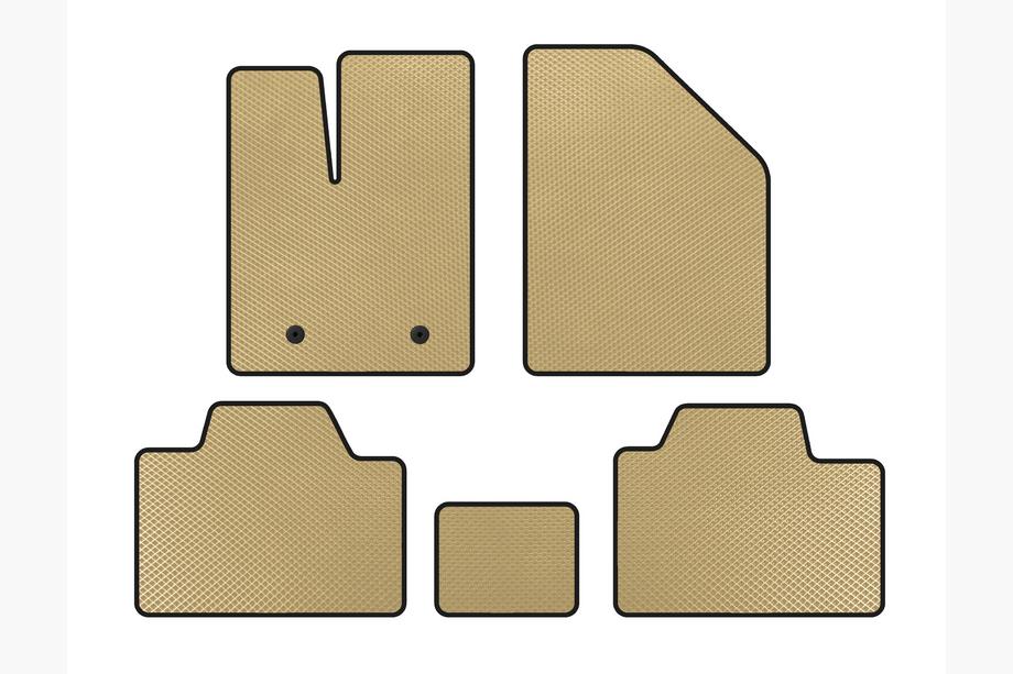 Ford Edge 2006-2014 Tappetini EVA (Beige) Image