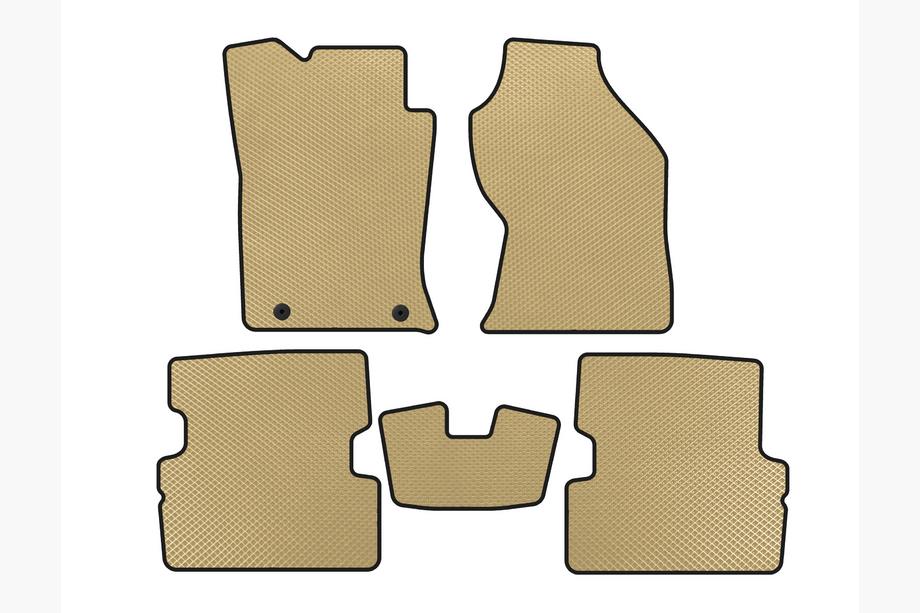 Ford Focus I 1998-2005 Tappetini EVA (2001-2005, SW, Beige) Foto 1