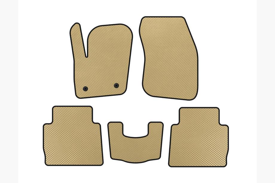 Ford Fusion 2012-2020 Tappetini EVA (SD, Beige) Image