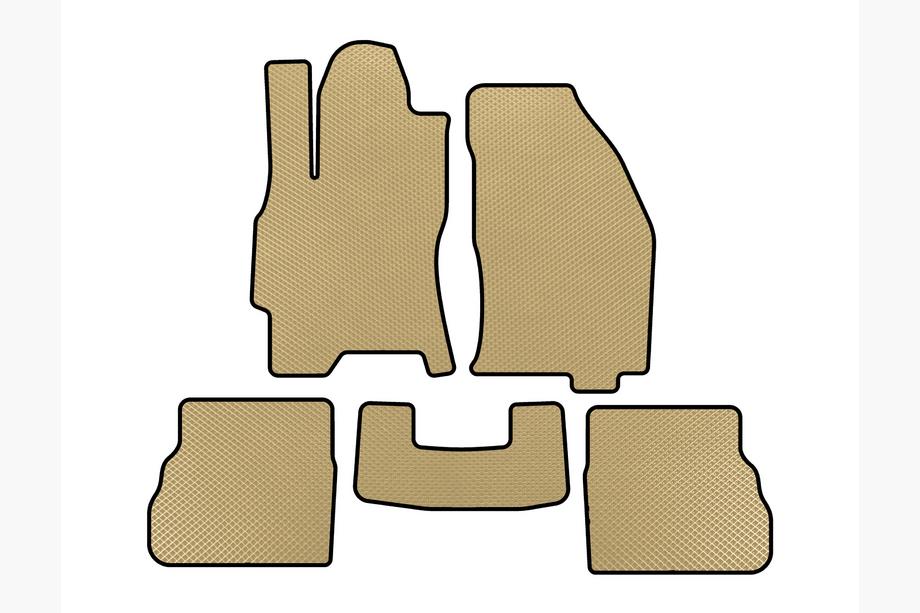 Ford Mondeo 1996-2001 Tappetini EVA (SD, Beige) Image