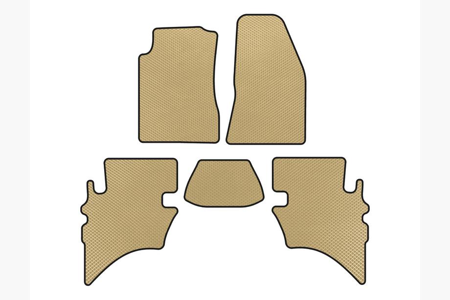 Ford Ranger 2002-2006 Tappetini EVA (Beige) Image