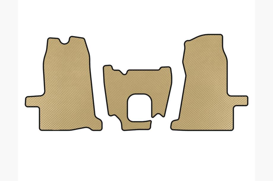 Ford Transit 2000–2014 Tappetini EVA (2000-2006, 1+1, Manuale, Beige) Image