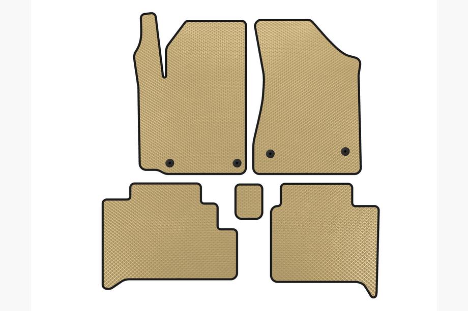 Geely GC-5 2010-2015 Tappetini EVA (HB, Beige) Image
