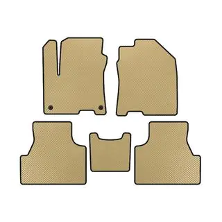 Tappetini EVA (2019-2020, Elettrico, Beige)