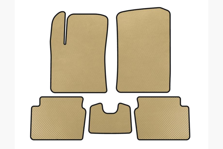 Hyundai I-10 2008-2013 Tappetini EVA (HB, Beige) Image