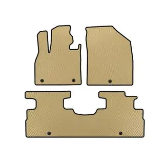 Tappetini EVA (2 File, 7 Posti, Beige)