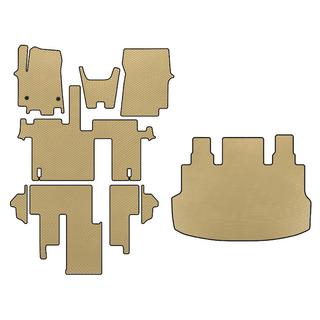 Tappetini EVA (abitacolo completo, 1+1, 5/9 posti, Beige)