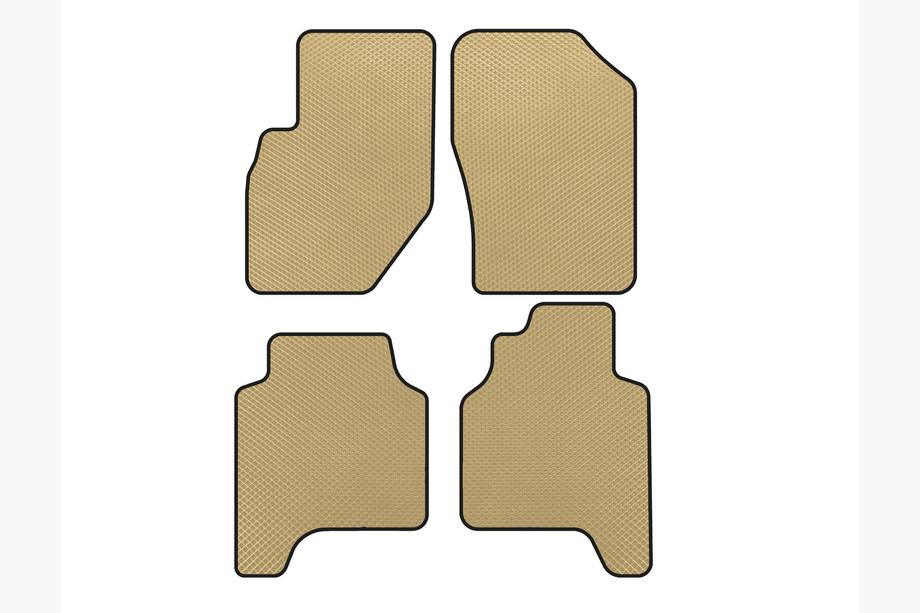 Hyundai Terracan 2001-2007 Tappetini EVA (Beige) Image