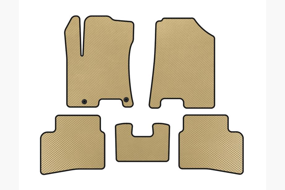 Hyundai Venue 2019- Tappetini EVA (Beige) Image