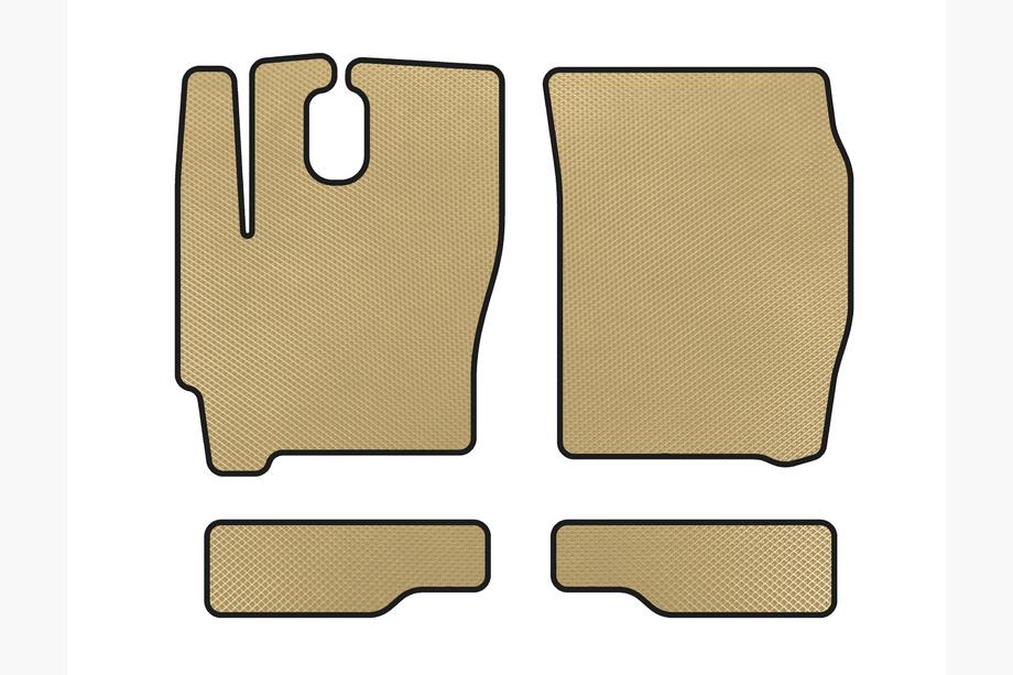 Iveco Eurocargo 2002-2008 Tappetini EVA (Beige) Image