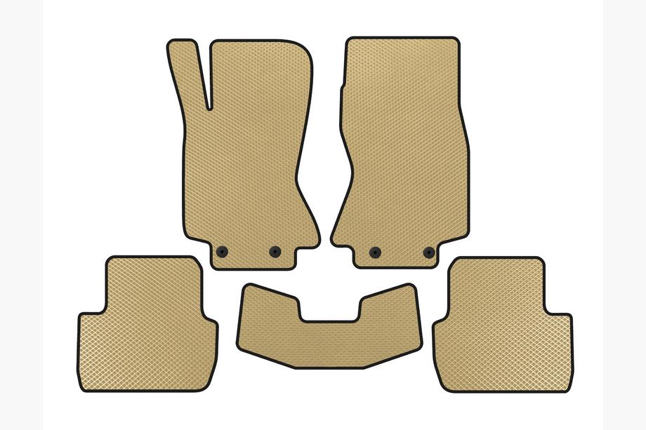 Jaguar S-Type 1999-2008 Tappetini EVA (Beige) Image