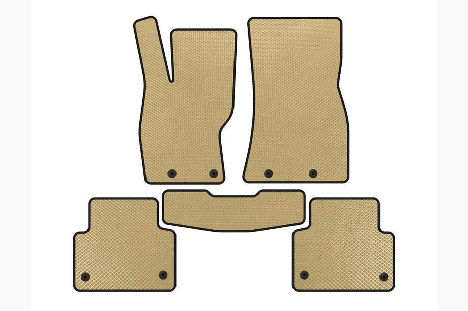 Jaguar XF 2009-2016 Tappetini EVA (2011-2016, SD, Beige) Image