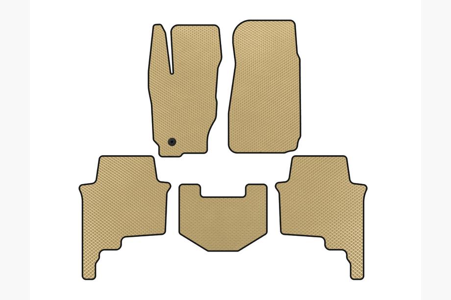 Jeep Commander 2005-2010 Tappetini EVA (Beige) Image