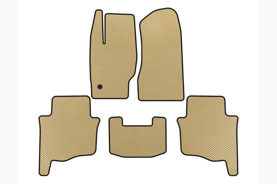 Jeep Grand Cherokee WK 2004-2010 Tappetini EVA (Beige) Image