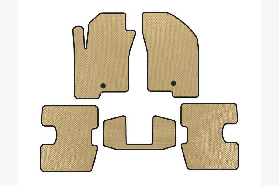 Jeep Patriot 2007-2016 Tappetini EVA (Beige) Image