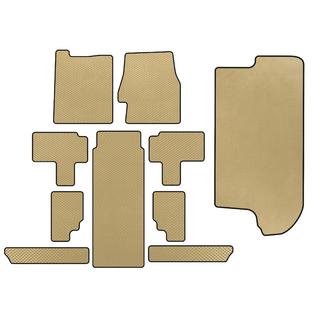 Tappetini EVA (abitacolo completo, Beige)