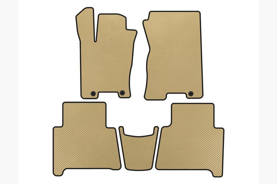 Kia Mohave 2008-2016 Tappetini EVA (Beige) Image