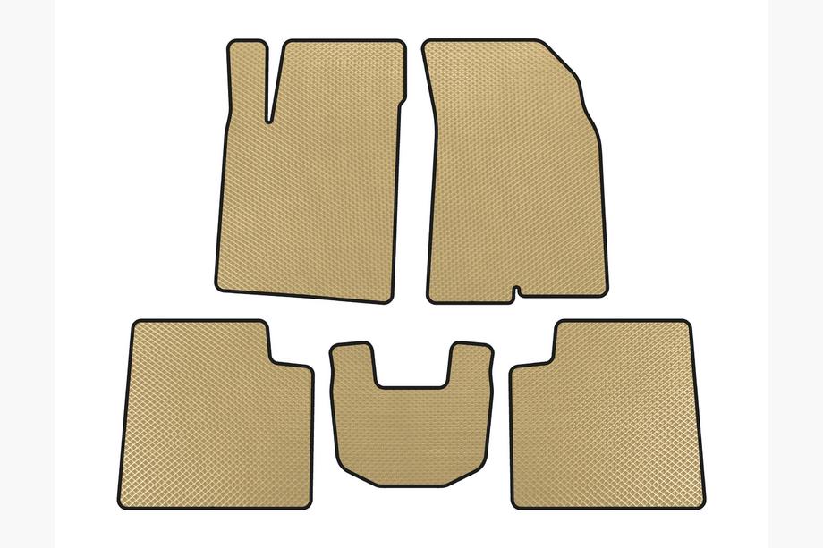 Kia Opirus 2003-2010 Tappetini EVA (Beige) Image