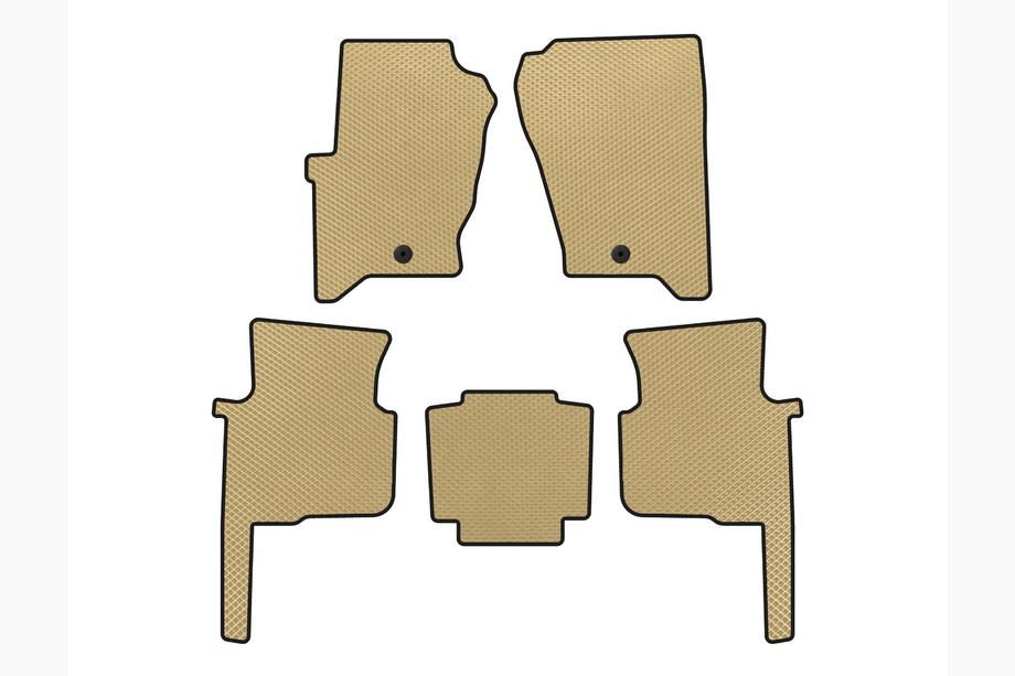 Land Rover Discovery III 2004–2009 Tappetini EVA (Beige) Image