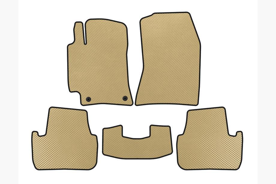 Lexus IS 1998-2005 Tappetini EVA (Beige) Image