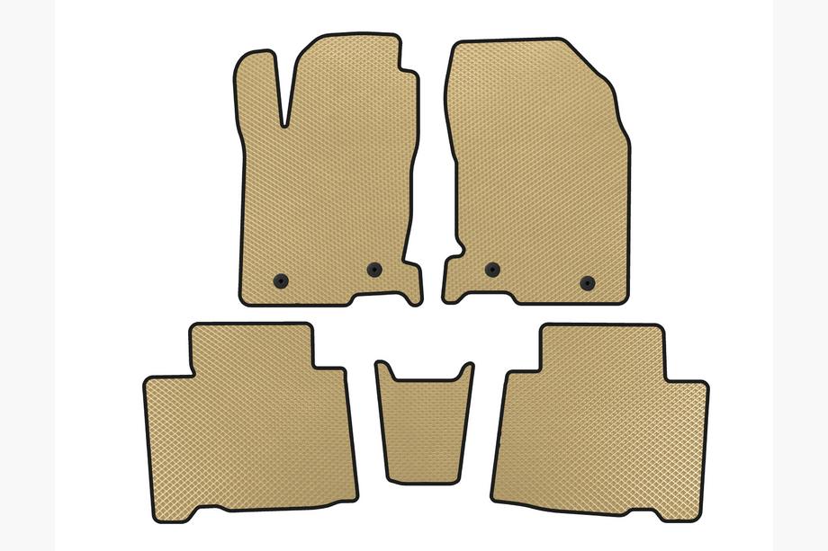 Lexus NX 2014-2021 Tappetini EVA (Beige) Image