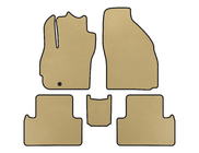 Mazda 5 2005-2009 Tappetini EVA (2 File, 7 Posti, Beige) foto 1