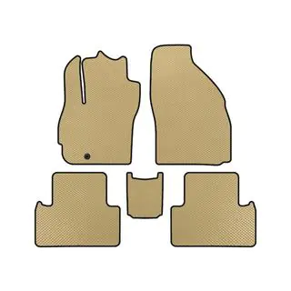 Tappetini EVA (2 File, 7 Posti, Beige)