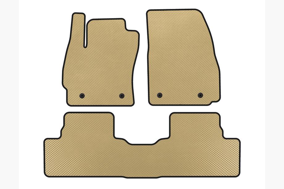 Mazda 5 2010-2018 Tappetini EVA (2 File, Beige) Image