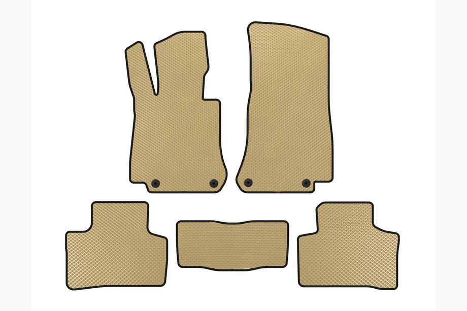 Mercedes EQC 2019-2023 Tappetini EVA (Beige) Image
