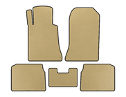 Mercedes E-class W124 1984–1997 Tappetini EVA (SD, Beige) foto 1