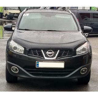 Cornici fendinebbia solo esterne (2 pz, acciaio inox) Nissan Qashqai 2010-2014 foto 3