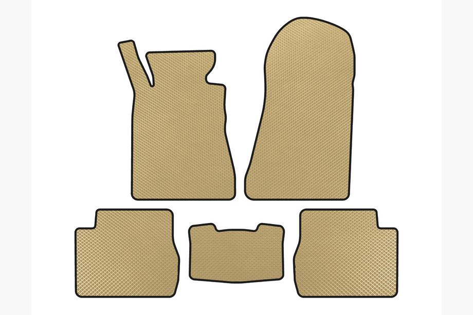 Mercedes W201 (190) 1982-1993 Tappetini EVA (SD, Beige) Image
